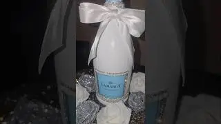 Custom wedding bottles available here:  www.wineandchampagnegifts.com #champagne #wedding