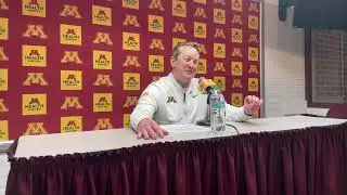 Postgame Press Conference: Minnesota Gopher Basketball vs. Wisconsin