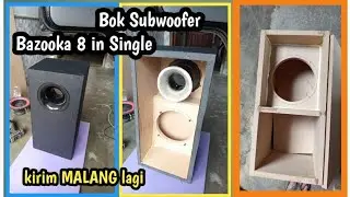 Bok Subwoofer Bazooka 8in Single Horeg