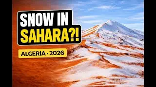 SNOW IN SAHARA?! Algeria&rsquo;s Desert Turned White (2026)