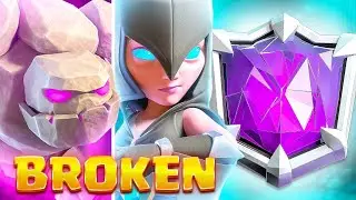 BROKEN GOLEM + NIGHTWITCH | Reached Global TOP 500 &mdash; COUNTER KILLER! (Clash Royale) 