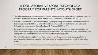 Youth Sport Psychology Presentation