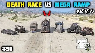 GTA 5 Death Race Vs Mega Ramp Challenge In Tamil | Episode 96