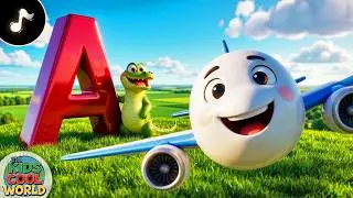 ABC Song | Educational ALPHABET song with animals, objects and names 🔤🎶