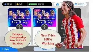 NEW TRICK!!! European Championship Stars 195 vol.1 BOX DRAW!!! PES 2018 |FootballPro Gaming