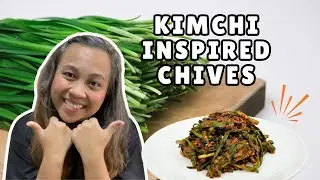 Homemade Chive Kimchi That Everyone&rsquo;s Talking About | Easy Korean Recipe