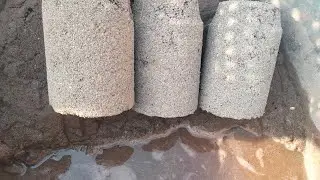 Gritty Sand cement water crumble 💦/Dipping 😍/Subscribe for more