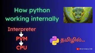 How python works, explained by python|Tamil| #python #programming #codingtutorial #datascience