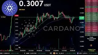 ADA | Live Stream 24/7 | OFFICIAL CARDANO | ADA USDT | Trading Signals Chart