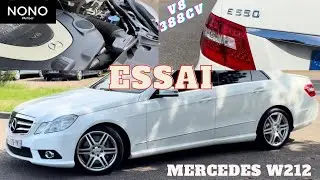 Essai / Présentation Mercedes E500 - E550 W212. V8 athmo pack AMG review