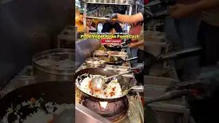 Pure Vegetarian street food in Bangalore #bangalore