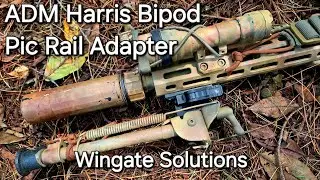 Update your Harris Bipod with ADM Pic Rail Adapter