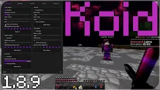 BEST External Ghost HACK Client - 𝐊𝐨𝐢𝐝 (Minecraft Java Edition)