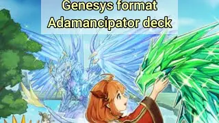ADAMANCIPATOR DECK PROFILE, FORMATO GENESYS #yugioh #tcg 