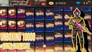 Opening 1000 Rare Weapon crates😳 - Garena Free Fire @impossible