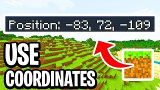 How To Easily Use Coordinates In Minecraft - Java & Bedrock