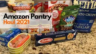My last Amazon Pantry Haul