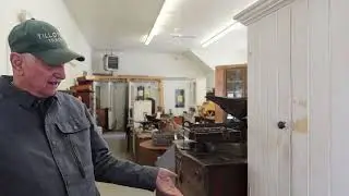 Steve of Tillotson Trading Shows us Two Small Cupboards