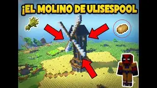 Como hacer un molino en Minecraft - DIOSES MC #101 #vegetta777
