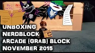 Unboxing - Nerdblock - Arcade Block (Grab Block) -  November 2015