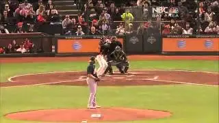 Nick Noonan Single and RBI for SF Giants Gets the Big League Call UP!