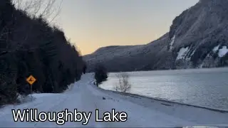 Relaxing Drive Around Willoughby Lake, Vermont | Quiet Roads & Still Places
