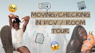 MOVING/CHECKING IN FCV / ROOM TOUR || Disney College Program 22 💚