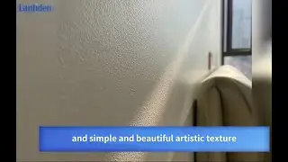 Lantiden texture wall paint  lambskin leather touch
