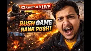 Pandit Ji LIVE 🔴 | New Map First Rush 🔥 Rank Push
