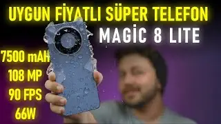 Uyun Fiyata En İYİ TELEFON! - HONOR Magic 8 Lite İnceleme