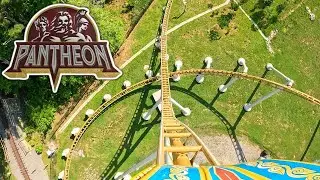 Pantheon On Ride POV - Busch Gardens Williamsburg