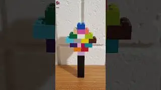 Lego MOC Build - 18-color Kite #myowncreation #moc #18colors #kite #shorts