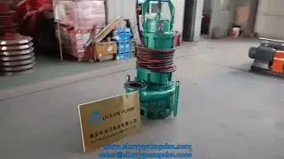 Submersible Slurry Pump with 3 High Pressure Water Guns