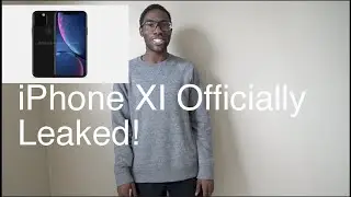 iPhone XI MAX 11 FINAL DESIGN LEAKED!