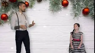 L&eacute;ah Morin & Kevin Bazinet - White Christmas (Michael Bubl&eacute; & Shania Twain cover)
