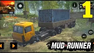 Mission -1||Mudrunner mobile gameplay Walkthrough (Android gameplay) ||Mudrunner Mobile||Singhana cr