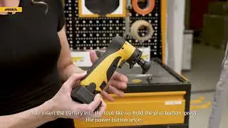 How to Connect Your Mirka ARG Cordless Sander to the myMirka App?