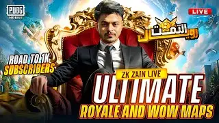 LETS PLAY ULTIMATE ROYAL | WITH LEGEND SAM | ROAD TO 1k Subscribers👑| PUBG MOBILE | ZK ZAIN🔥