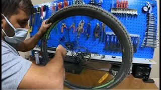 Bisiklette Patlak Lastik Tamiri ve  Hidrolik Fren Yağı Değişimi Nasıl Yapılır