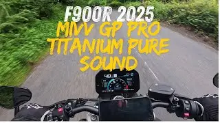BMW F900R - MIVV GP PRO Titanium (ЧИСТЫЙ ЗВУК)