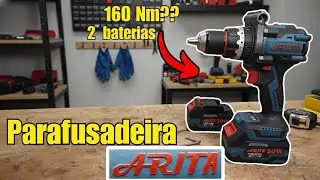 160 Nm de torque???!!! Nova Furadeira Parafusadeira da Arita ( Arita ART13160 ) 