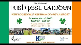 Irish Festival 2025 Camden SC Lot of Food Trucks Vendors