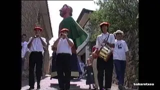 Trayectoria comparsa Auzolan 1994-2014