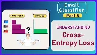 The Cross-Entropy Loss function for Error Estimation | Email Sorting Neural Net- Part 5