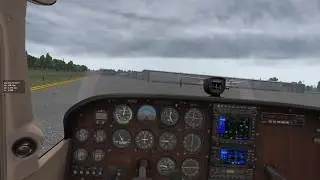 KVDF Landing C172 X-Plane 11