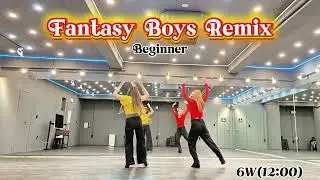 Fantasy  Boys  Remix  Linedance .판타지보이즈리믹스 2025 Beginner