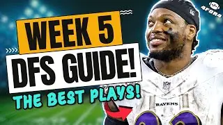 The Best Week 5 NFL DFS Picks & Values You NEED to Know!