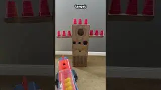 Cardboard Score Tracking Nerf Target!