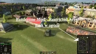 World Of Tanks - Mod ze strefami walki do ESL (Battlezone Mod)