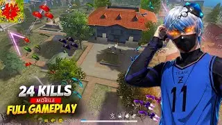 MASTER LOBBY 🤯 99% Headshot🎯 24 Kills 🔥| Full Gameplay | Mobile 📱 Free Fire Max